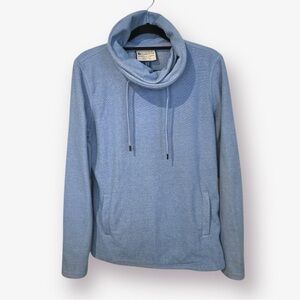 Mountain Warehouse Blue Cowl Neck Sweater Size 6